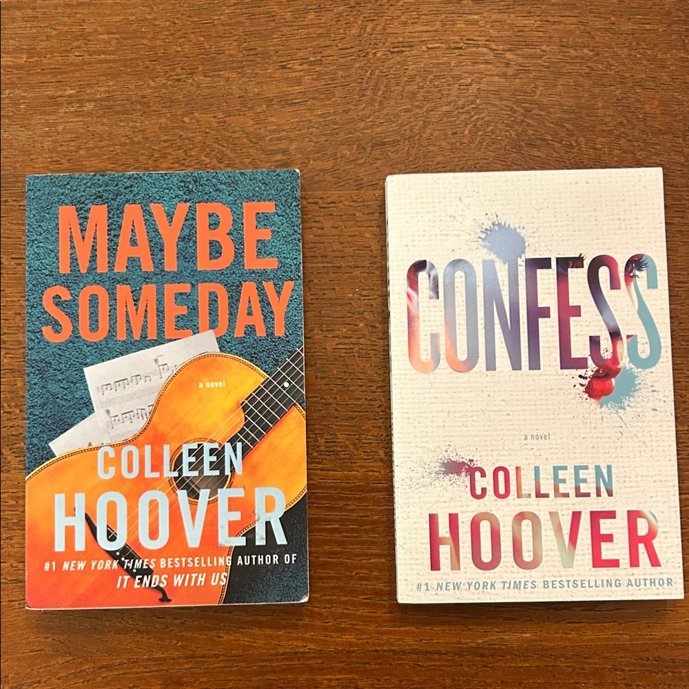 Colleen Hoover Book - Maybe Someday
